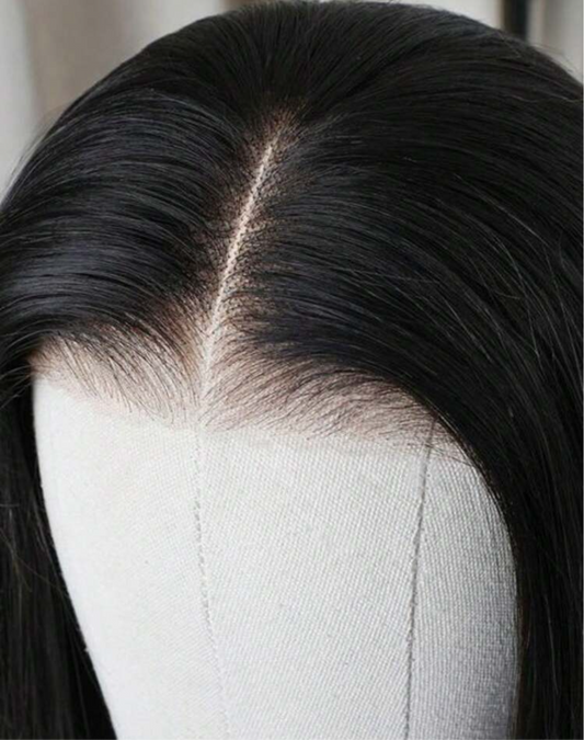 Straight human hair blend